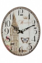 Настенные часы Лондон овальные