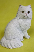 Статуэтка Кошка персидская (белая)