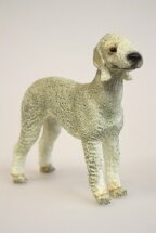 Статуэтка собаки Бедлингтон терьер (Bedglington terrier)